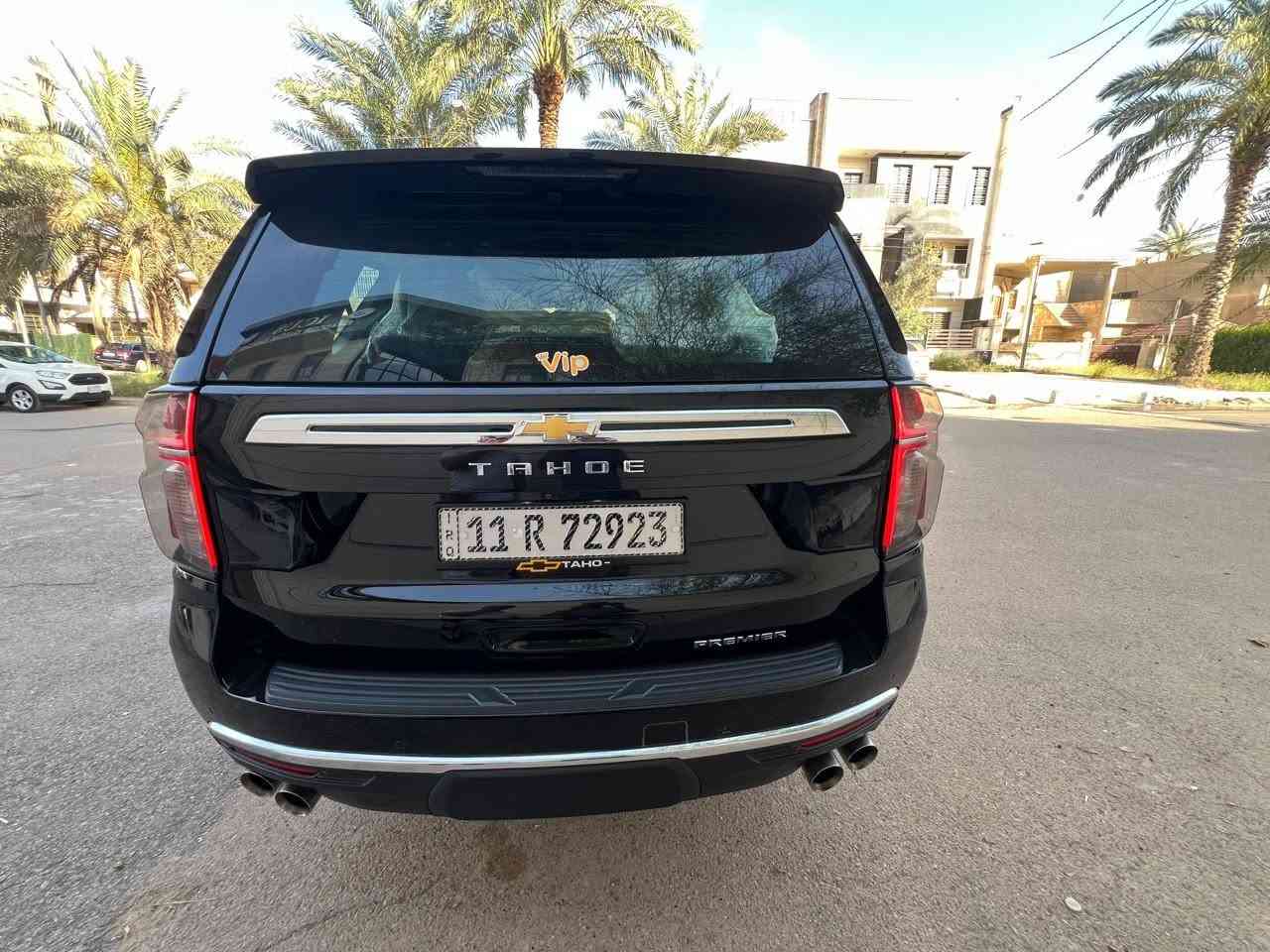 تاهو 2023 بريمر خليجي
وكالة المنصوري ام الضمان كفاله عامة 
من كلشي سياره جديده ماشيه 33  الف km فول مواصفات/
 جكات دواسات كهرباء خمس كامرات اعلى فئة. 
محرك كير واير بشرط مامفتوح 
سيارة حيل نظيفة كلشي عل بلاد جديد 
سنوية هزة كلشي جديد 
باسمي السنوية بشرط تحويل وغرامـة
سيارة مابيـها دينار مصرف كامل من كل نواحي
للاستفسار
  📞. ***********
        بغداد زيونة.
