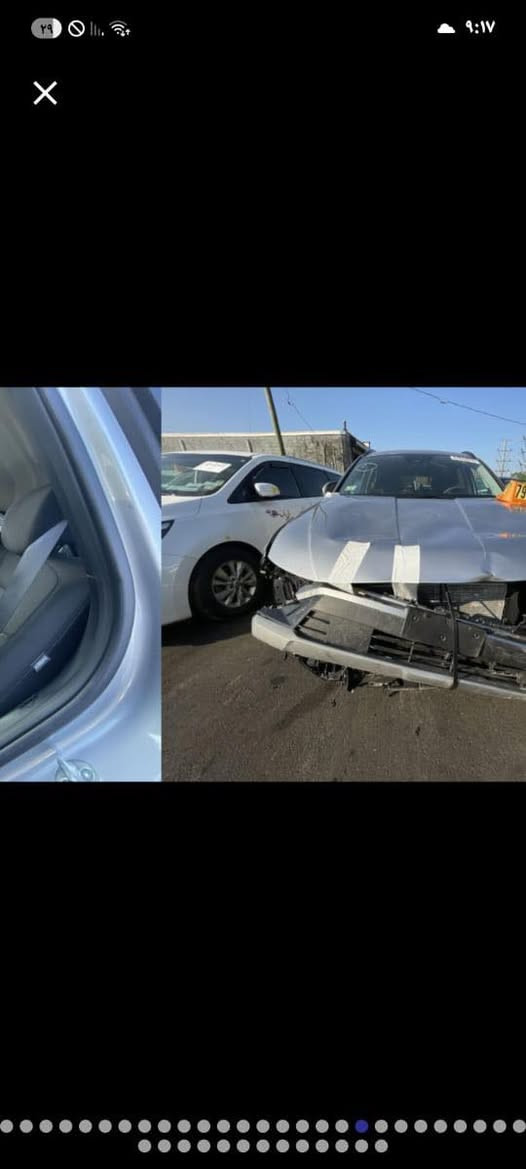 يالله 
توسان وارد امريكي موديل 2025  فحص مؤقت ضررها فقط الدعاميه والبنيد معدل على البارد بدون ايرباك بدون تبديل وبيها ويه بخشم الچاملغ موضح الصور ماشيه 6 الاف على وضع الشركة محرك 2500 بصمه كشن كهرباء مخمل توقف ذاتي قيادة ذاتيه دشبول حديث 
السعر 197 وبيها مجال قليل 
المسيب 
***********
@إشارة
