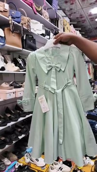 فستان بناتي • تركي • مقاسات ٦،٨،١٠،١٢