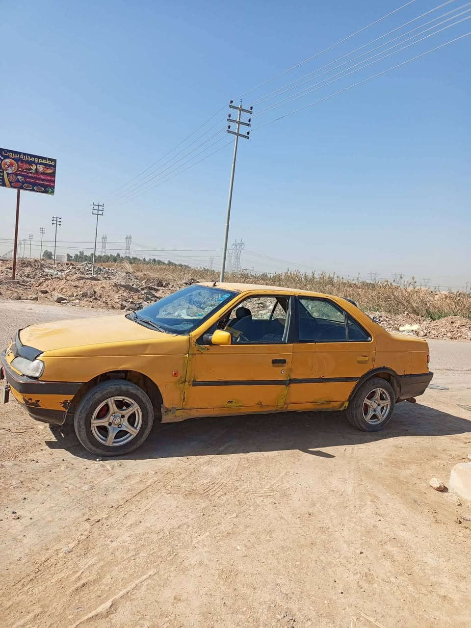 سلام عليكم بيجو روى 2009 سنويه عضم كير ومكينه وكسل شرط سعر 8 مكان تقاطع النهروان ***********
