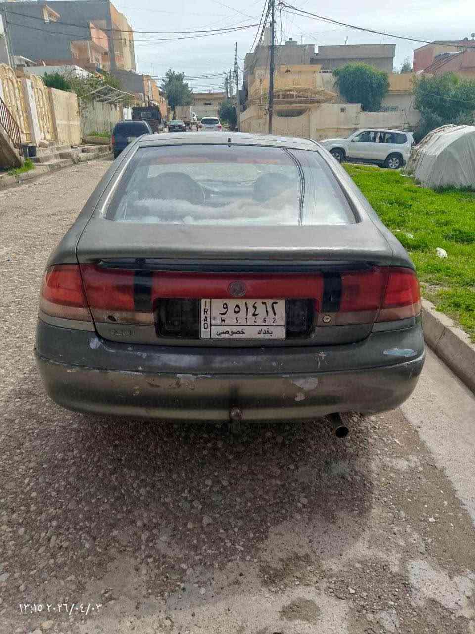مازده موديل 1992
رقم بغداد خصوصي
تحويل وكاله بشرط
كير توماتيك 
تبريد
السياره كفاله لامكصوصه ولا مقلوبه
السعر 35 و مجال

مازده موديل 1992 
ره قه م به غدا عه سلى
تحويل وكاله بشه رت
كير توماتيك 
نه برين نه قولبين بشه رت
سعر 35 و مجال

…*********** دهوك, العراق
