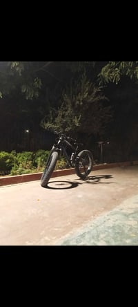 بايسكل دبابه حجم 26  بايسكل جديد وزين يجي تاير عريض جبلي بايسكل بي شوي...