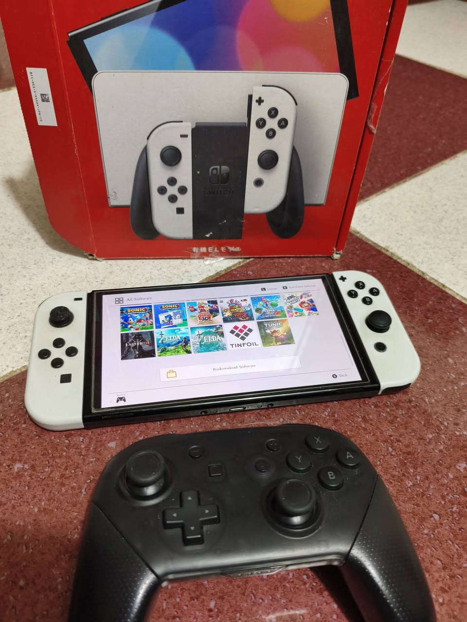 nintendo switch 
نسخة اوليد 256+64
كامل ملحقات + جويستك هدية + جنطة خاصة للجهاز هدية
خالي من العيوب نظيف 
وكلشي شغال شرط الفحص
مع 45 لعبة وبعد بي مجال تحمله فد 4-5 العاب واذا تحب احملهم الك هم 

للمراوس مع سيريس اس او لاب توب گيمنگ او pc


**إذا كنت صاحب هذا الإعلان وتريد حذفه لأي سبب، رجاءا أرسل رسالة إلى الدعم الفني**
