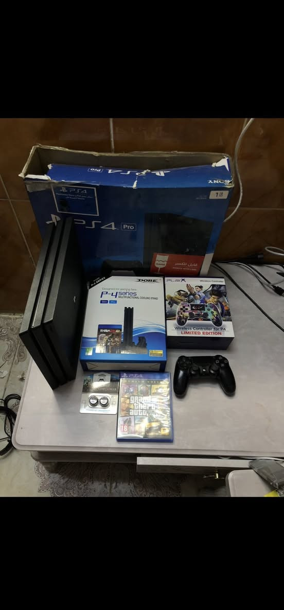 بلي 4 برو 1T اونلاين
نضافه فولل استخدام منزلي 
ويا قرص Gta ويدات 2 وشفتات جوستك ومبرد
جهاز مفتوح لتنضيف فقط شرط
السعر 250 قفل قفل 
مكاني بغداد الدوره
رقمي: ***********
