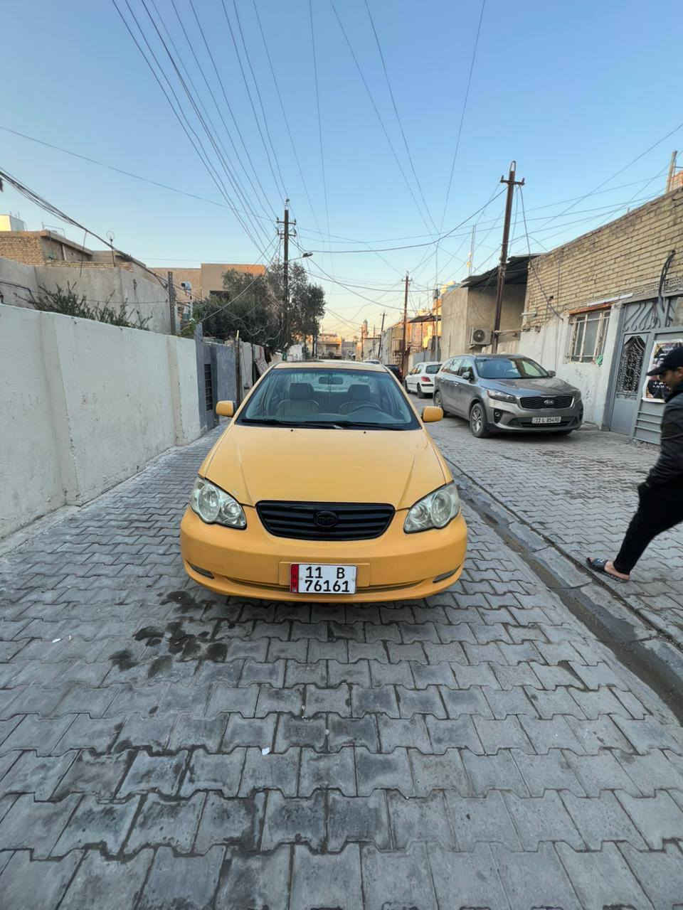 يا الله 
سلام وعليكم بي واي دي 2013 
سياره جاهزه مكينه مال لانسر قبق اسود بلادي كير جديد زيرو كلج جديد صدر امامي وخلفي جديد مال كورلا صار سبوع شاده تبريد ثلج منضومه جديده باتري جديد تخم تاير جديد صار شهر شاده منضومة زنون عالي وناصي بلاجكتور 
كهربائيات بلادي كله شغال جاهزه شغلات بصيطه كلش بل خير ع ياخذه اتصال *********** عنوان بغداد جديد غدير
