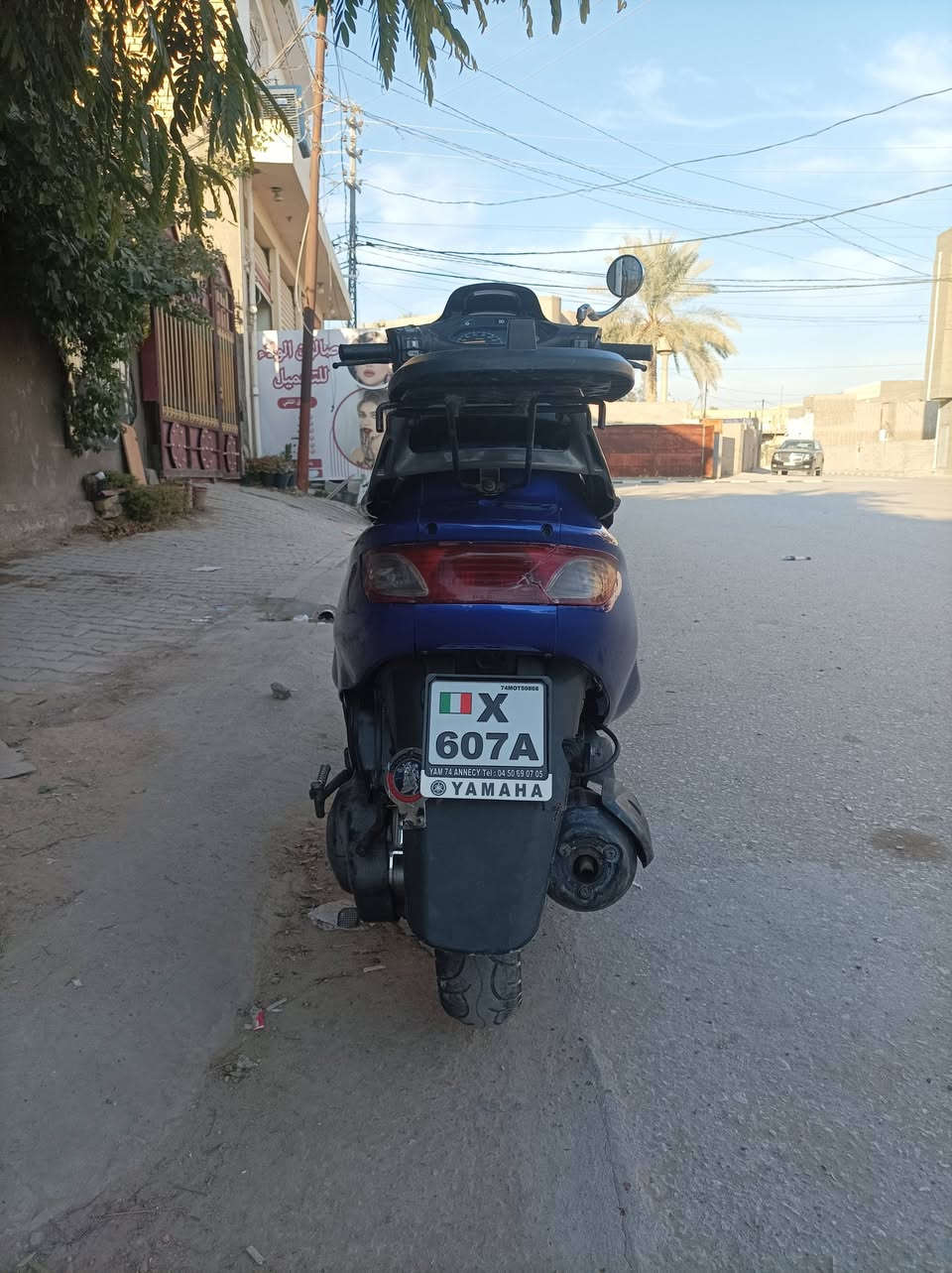 السلام عليكم
#متاح فراشه فحل دسك مكينه فول نعومه مامفتوحه بلاديه ع حطته 
الدراجه ماعايزه برغي تشغل وتطلع تجي تفحص وين ميعجبك مكاني مشخاب للاستفسار الاتصال واتساب ***********
