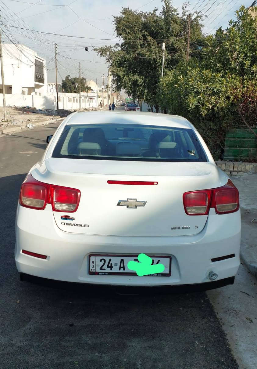 للبيع فقط ماليبو خليجي (2013) خليجي رقم دهوك ابأسمي مكينة (2400) كار بلي بدون حادث فقط صبغ دعاميات ادامة جديده تخم تاير جديد سيارة جاهزة من جميع النواحي او بالعافيه ع الياخذها مكان السيارة بغداد السعر (105) او بيها مجال للمعلومات الاتصال بصاحب السيارة (***********)
