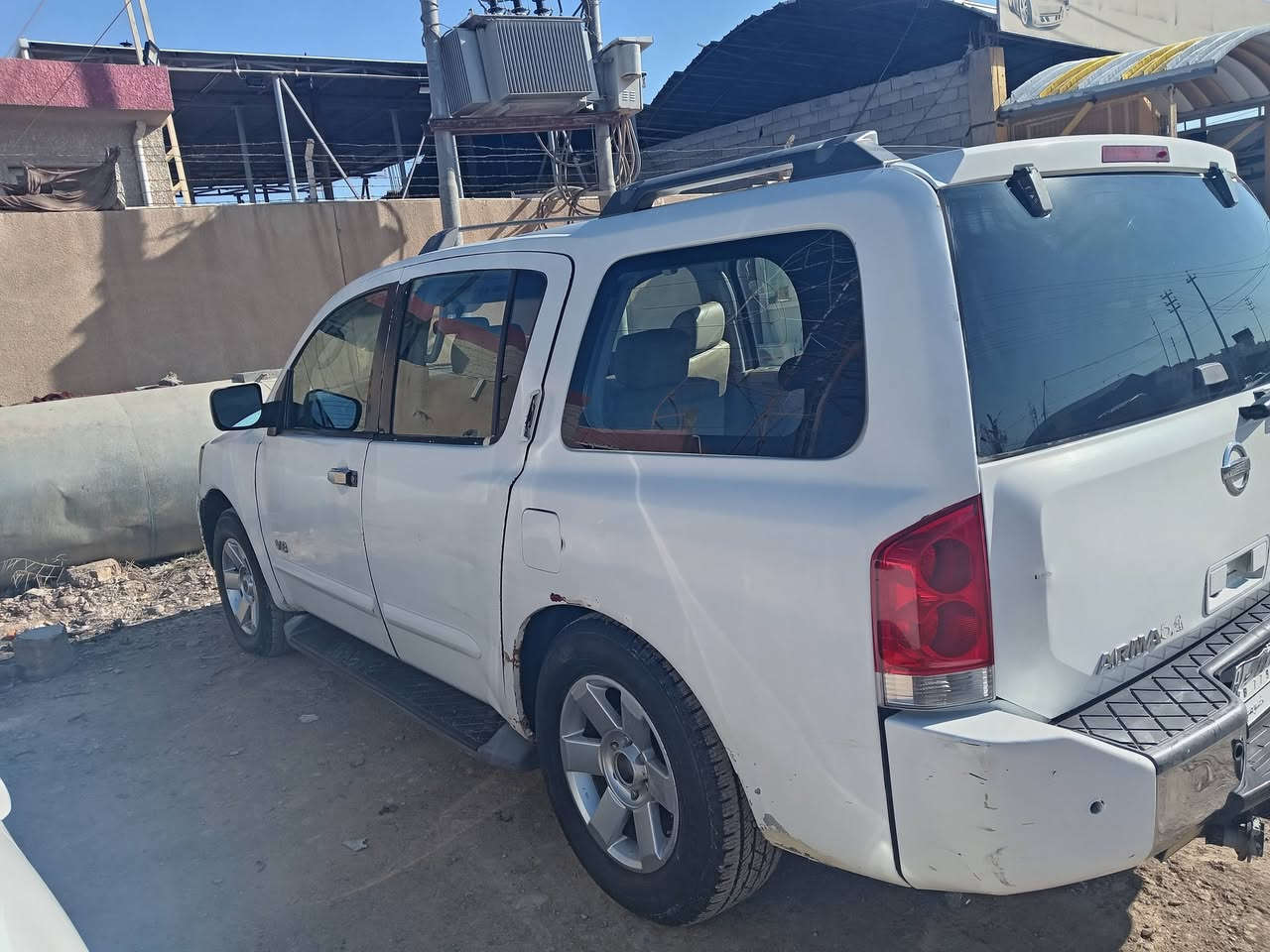 نيسان ارماده موديل 2007 رقم بغداد محرك وكير وتخ تاير السنويه 2027 غرفه نظيفه كشنات سياحي كهرباء السعر 70 وبيه مجال الاتصال على الرقم ***********
