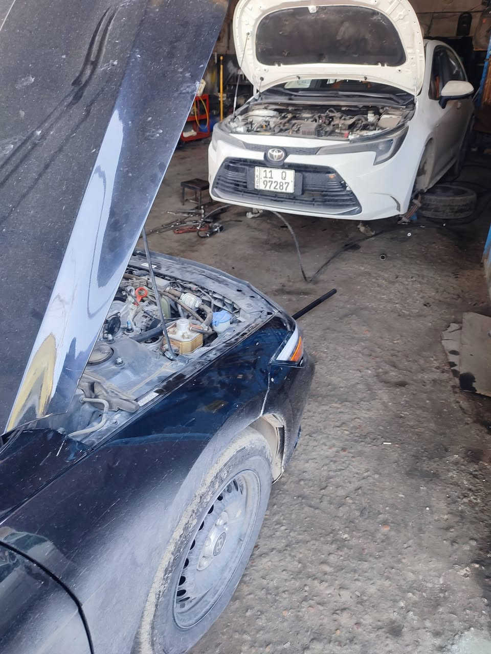 #دقة  التشخيص هيه اساس العمل
#ضمان وأمان
#اعمالنه اليوميه
مجموعة سيارات كل سياره عطل شكل بفضل رب العالمين عالجنه جميع الأصوات إلى بسيارات وكله بضمان ٦ اشهر 
#العنوان صناعة البياع شارع الرابع مجاور مطعم ابو ايهاب 
#للأستفسار *********** علي الحداد
