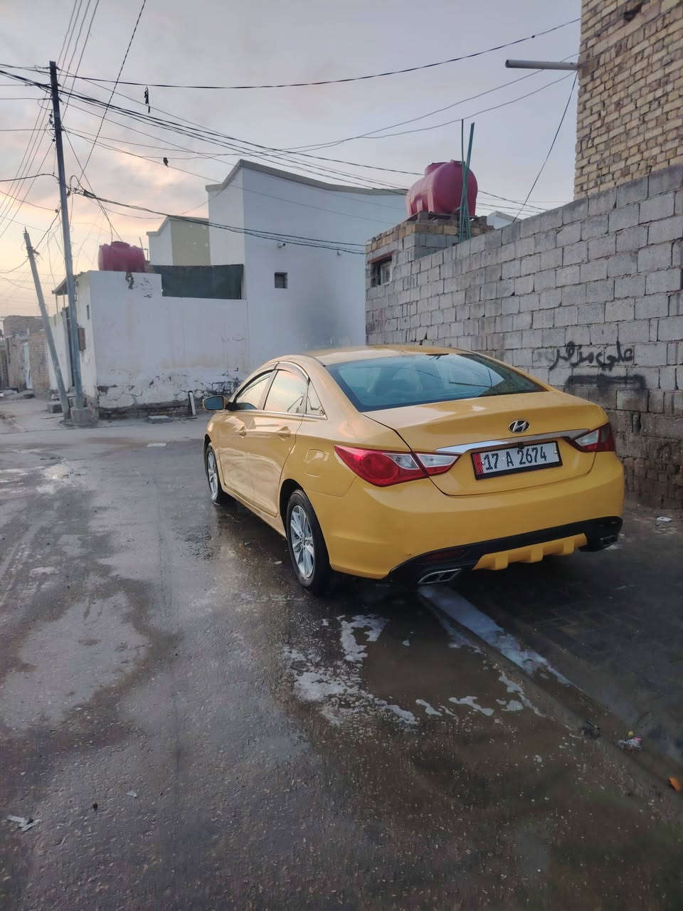 سلام عليكم شباب سوناته  مديل 11
خليجي رقم نكليزي توهه مصفره هيه وغرامات سنويه 2032
السياره  بيه بابين تبديل عله الفحص   تبريد ثلج 
تخم تاير كرباء جهازه   
حداديه 90
السعر 85وبيه مجال قليل
***********
