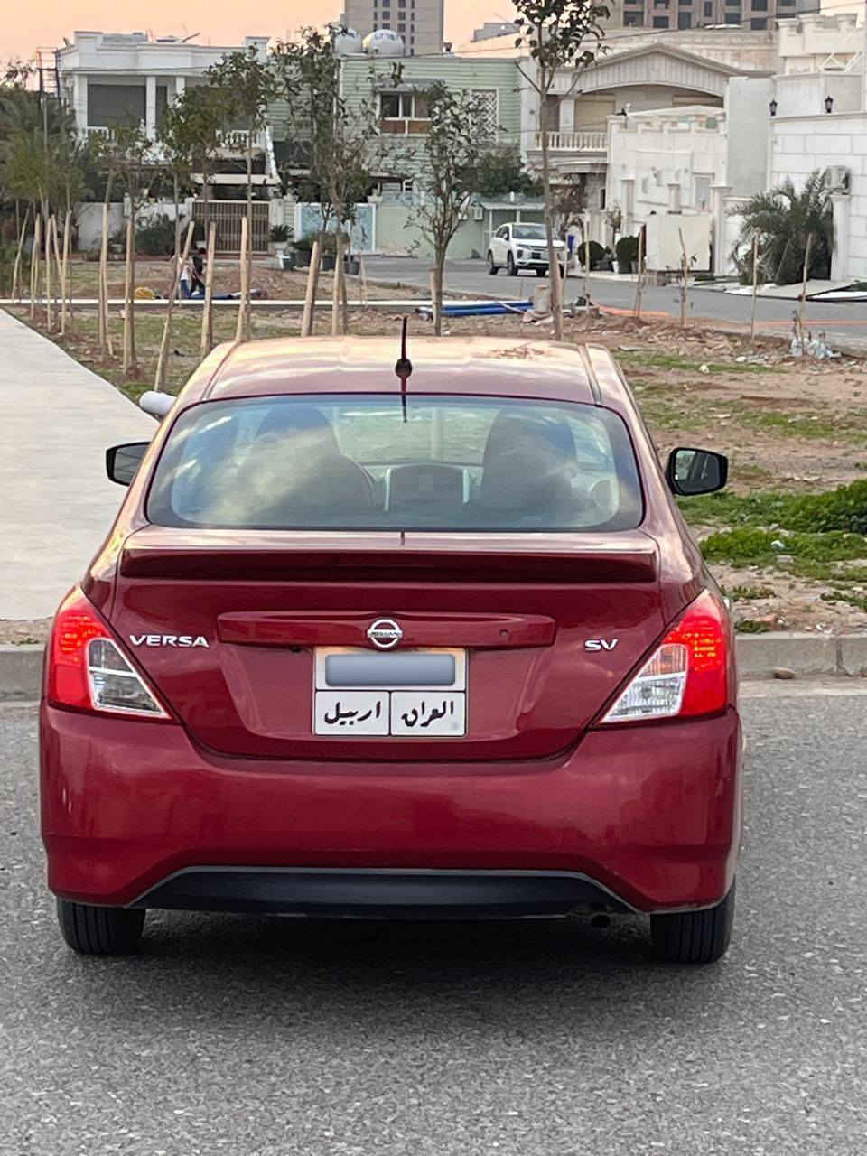 نيسان فيرسا 2019 
Nissan Versa SV 2019 
الفئة: SV
المواصفات:
تحكمات ستيرن جهتين
كامره خلفيه 
جام كهرباء 
مثبت سرعة
قفل مركزي
مسند ذراع

المحرك :  1.6 لتر

الضرر: قطعة وحدة
ضرر كما موضح بالصور بدون ايرباك بدون دواخل مكينه و كير بشرط

سياره جديده
مكان اربيل
الرقم  :  ***********
