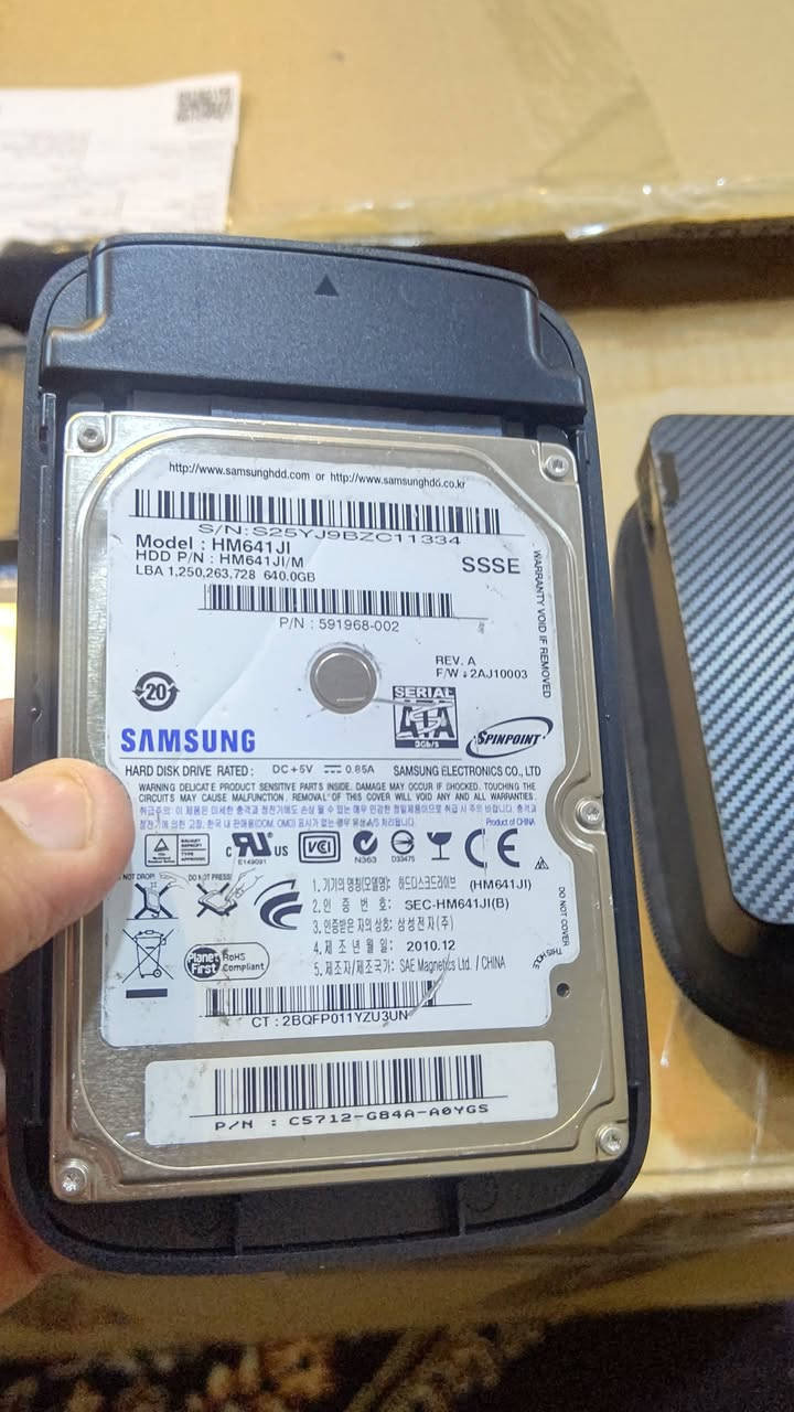 هاردات hdd خارجية تصير وداخليه تفاصيل جوه كل صوره متوفر توصيل للمحافظات ب5


**إذا كنت صاحب هذا الإعلان وتريد حذفه لأي سبب، رجاءا أرسل رسالة إلى الدعم الفني**