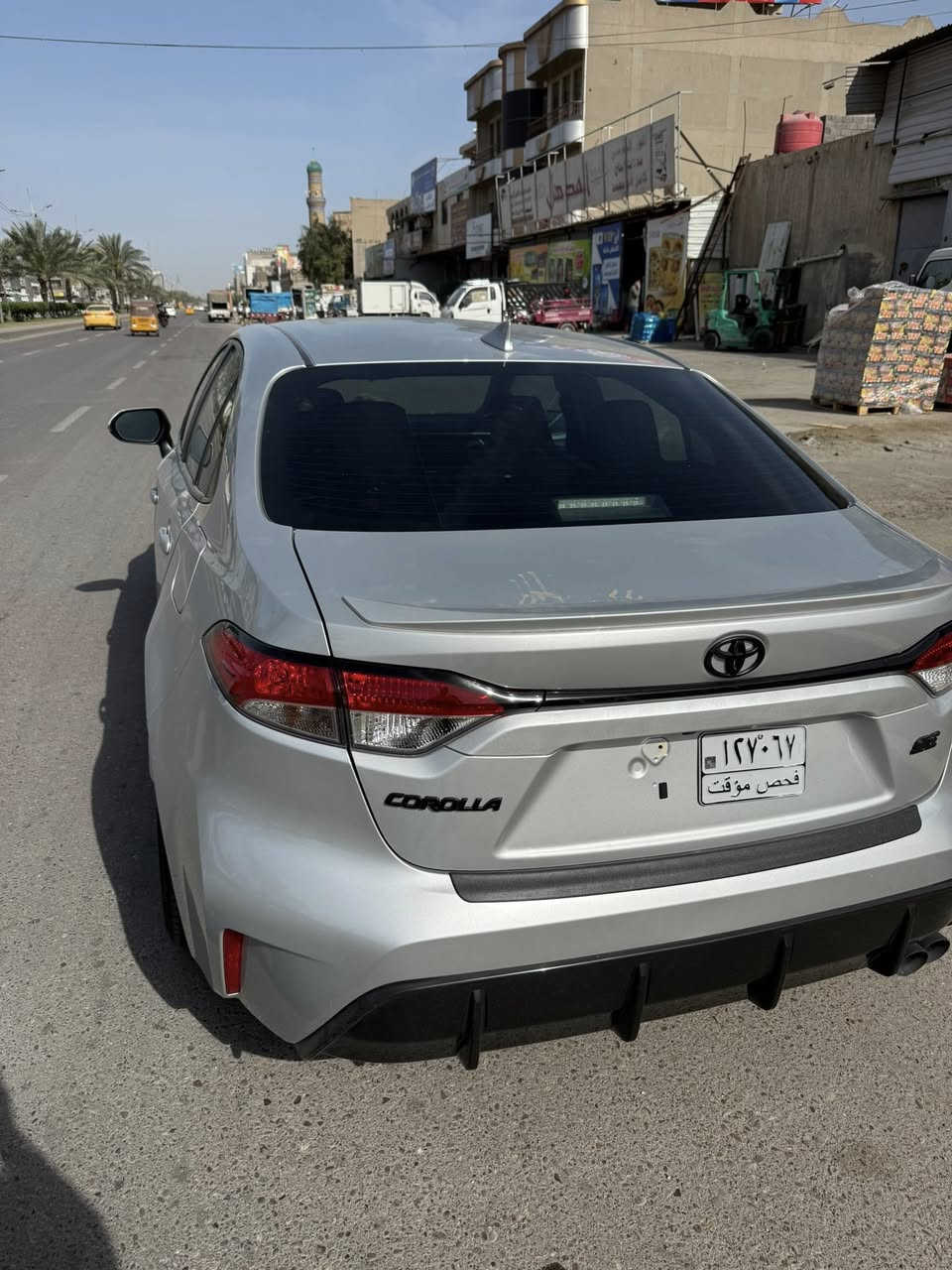 كورلا 2024 se بلاك ادشن فول ماعدا الفتحه ماشيه 39 رقم بغداد باسمي طابه كلين ونضربت بالحاويه قماره صار بيهة بارد وتكحيل وتكمه نصهة نصبغت اثر شخوط وحادث بالعراق بدلت بابين وجاملغ ولبنيد يعني بيهة صفحه والخشم مال شاصي تعدل باليزر بيع مستعجل السعر 125$ وبيهة مجال ***********
