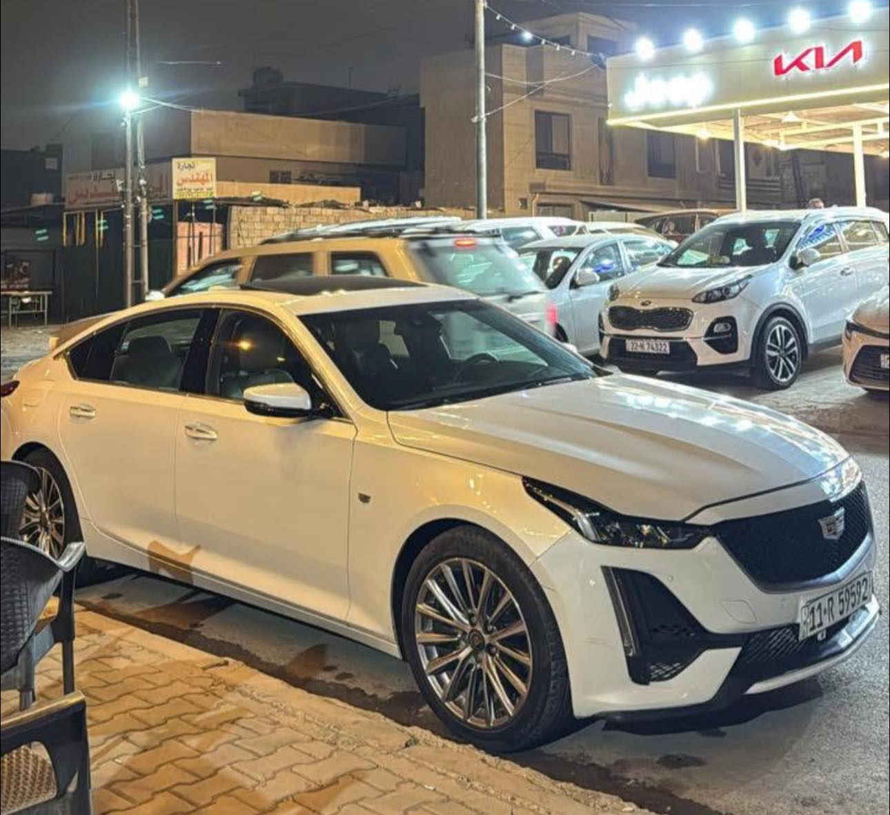 للبيع: Cadillac CT5 - Model 2020 (550T)
• النوع: كاديلاك CT5.
• سنة الصنع: 2020.
• المحرك: 6 سلندر توربو (550T).
• اللون: [ابيض صدفي] / [قرميدي].
• المسافة المقطوعة: [39k] كم.
• المواصفات: فل كامل (فتحة سقف بانوراما، كاميرات 360، تبريد  وتسخين مقاعد، تشغيل عن بعد).
• الحالة الفنية: السيارة بحالة الوكالة، لا تحتاج لأي مصاريف.
💵 السعر المطلوب: [22$]

📱 واتساب/اتصال: [***********]

#cadillac #CT5V #بيع #سيارات
