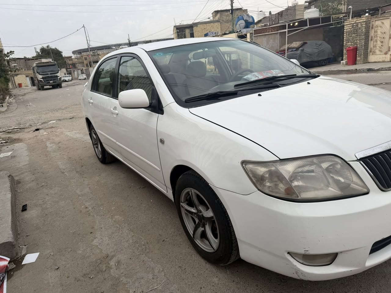 كورلا للبيع موديل 2007 خليجي سيارة جديدة جاهزة محرك كير مكفولات صدر تخم تاير كله جديد رقم بغداد مشروع وطني سيارة مكفوله من ضربه بيه مكانات صبغ ابيع احزام بدون دواخل السعر 76 ورقه مكان سيارة بغداد الرصافة رقمي ‭0771 717 7197‬
