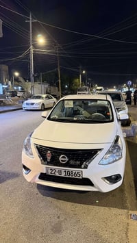 نيسان صني هندي موديل 2024 كفاله عامه ضربه تبديل صبغ بارد ماشيه 61Km سي...