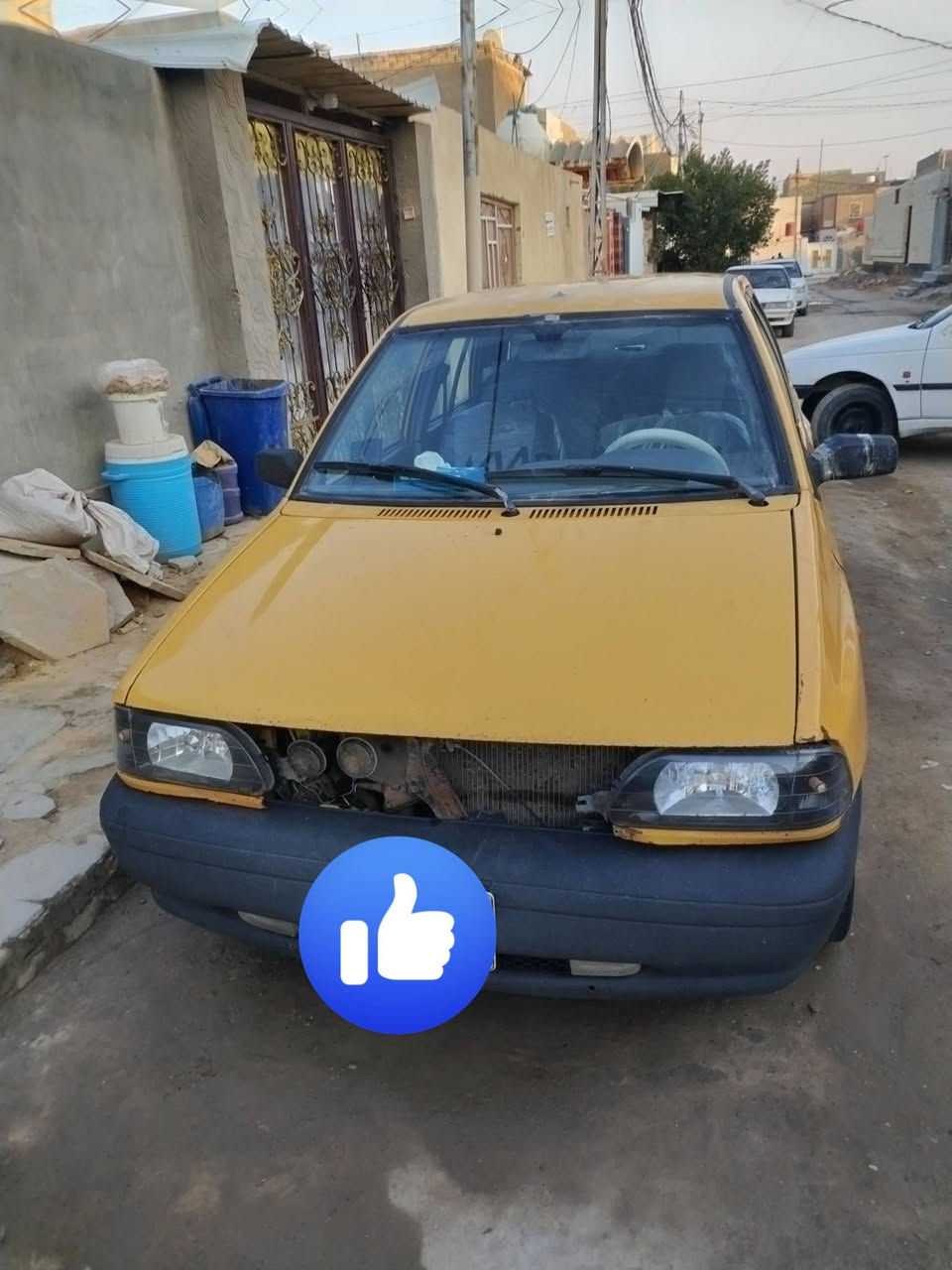 سياره سايبه موديل 12 امبدل جاملغ امامي سايق مصفره  *********** مكاني نجف سعر 20او بيه مجال
