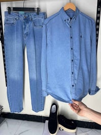 ازياء هوى الناصرية • قميص بولو بنطلون جينز • توصيل لجميع المحافظات