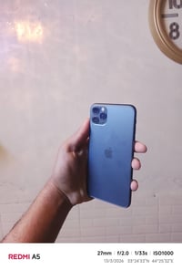 ايفون دعش برو ماكس جهاز  شرق اوسط A مبدل شاشة اصلية وفيس ايدي يرادلة ب...