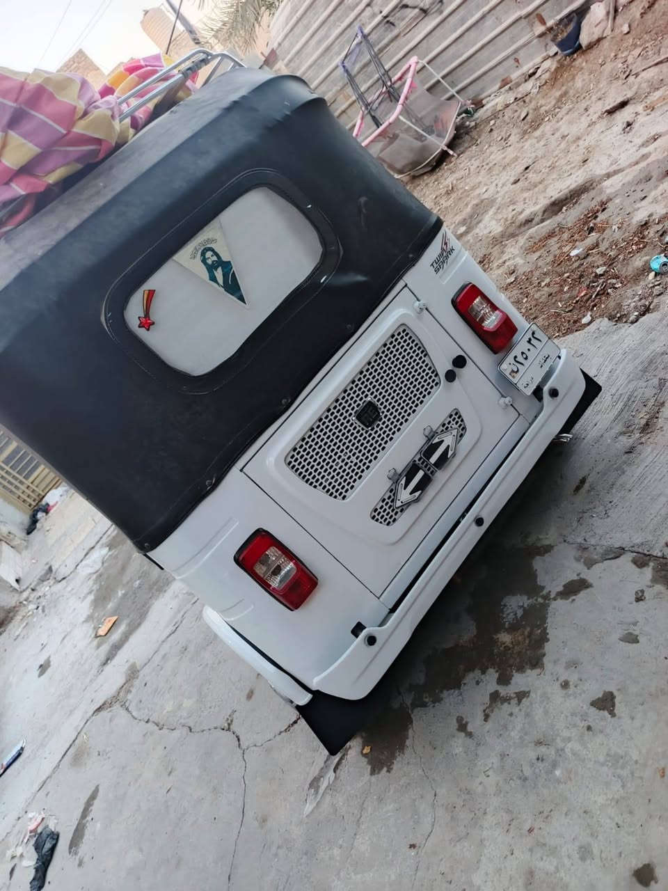 سلام عليكم تكتك ٢١مكفوله كفالة عامه سعر 9500وبيه مجال مكان بغداد رقم ***********
