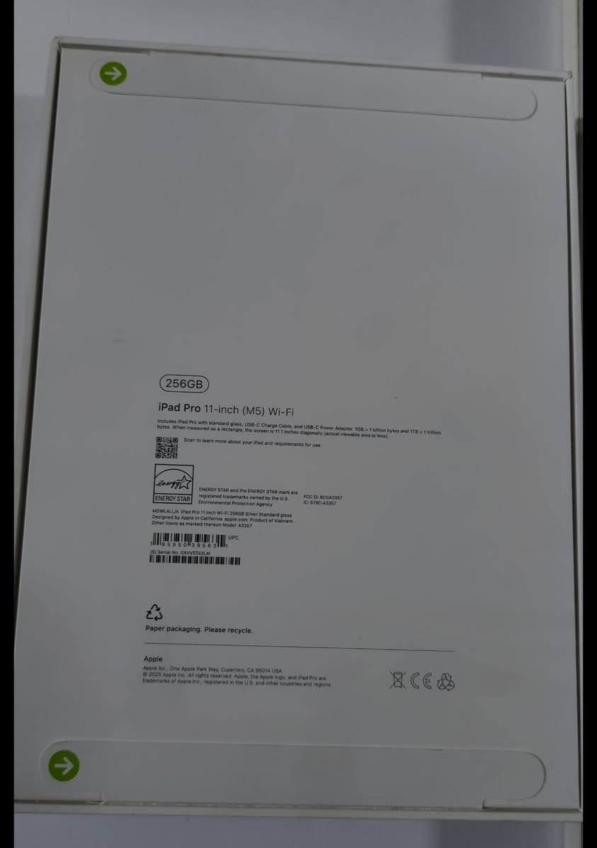 ئایپادی m5 ڕامی 256 لۆک هەڵنەپچراوە بۆ معامەلە سەرم مەیە شێنە سلێمانی  قفڵی 940 دۆلارە
***********
