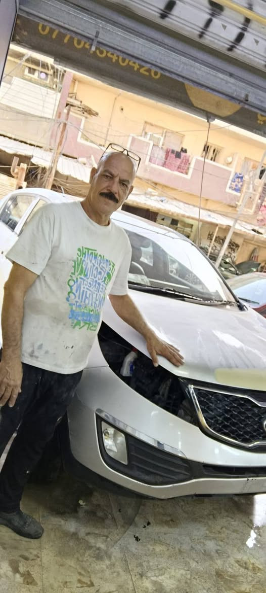 تحيه لكل الاحبه باجر  انشاء الله ورشتي مفتوحه والحمد لله الذي شافنه وعافنه نستقبل اعمالكم 
اعظميه خلف مطعم قاسم ابو الكص
*********** وهله بيكم
