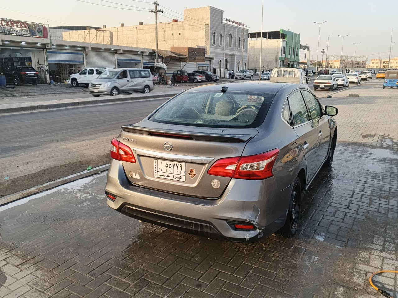 السلام عليكم نيسان سنترا موديل 19
حادث بنيد وجاملق بدون دواخل ولباقي شوف العين 
كير مكينه مكفولات تبريت شقال رقم بصره تحويل السعر 80 اي استفسار ***********
