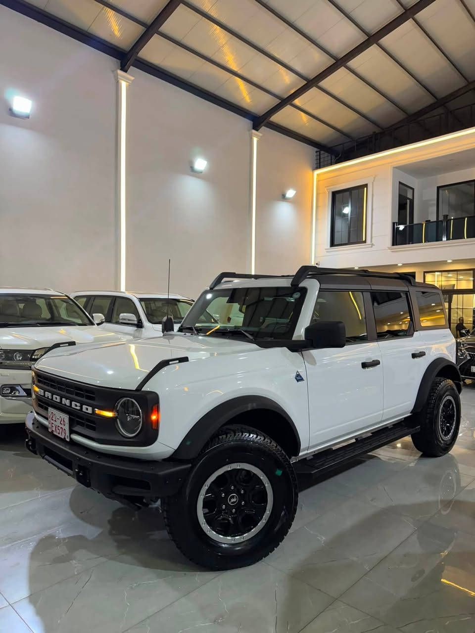 FORD

BRONCO

2024

BLACK      DIAMOND 

V4

2.3L

TURBO 

……………………………………………………………………………….

فۆرد     برۆنکۆ

2024     سپی

4 پستن

مەکینە

2.3T

……………………………………………………………………………….

وارد                ئەمریکی

……………………………………………………………………………….

22             هەزار            رۆیە

……………………………………………………………………………….

1     پارچە      بۆیاخ

……………………………………………………………………………….

سندوق            دواوە

……………………………………………………………………………….

پێش         کەپس

………………………………………………………………………………

ئێرباگ

  
 هیچ    نەتەقیە
 

………………………………………………………………………………

مواسفات

کوشن          جلد

بەسمە

شاشە        گەورە

4   دوگمە

  
دەبل     ئەکسل

لایت     زینۆن

 
لایت      لید

……………………………………………………………………………….

ژمارە      کاتیە

کاتی    شکاوە

……………………………………………………………………………….

فەحس   و    هەزە     کراوە   

……………………………………………………………………………….

شوێن                 هەولێر

  
معرض               جوهر

……………………………………………………………………………….

***********

(       واتس      اب       هەیە       )
