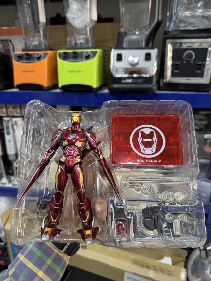 S.H.Figuarts Iron Man Mark 50 Nano Weapon Set من إنتاج شركة Bandai، والمستوحى من فيلم Avengers: Infinity War. 
للبيع السعر على خاص 
متوفر توصيل لجميع محافظات العراق


**إذا كنت صاحب هذا الإعلان وتريد حذفه لأي سبب، رجاءا أرسل رسالة إلى الدعم الفني**
