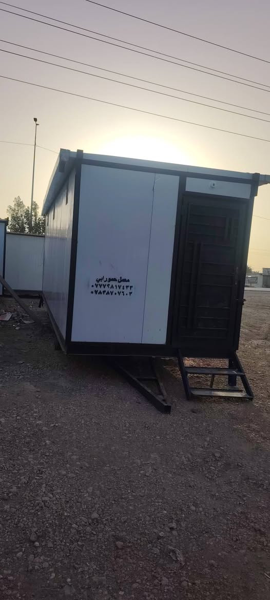 كرفانات حمورابي وبأسعار مناسبه كرفان قياس 2اونص8x مقاوم للحريق شغل درجه اولى حديد كله ثقيل الداخل مخلف جكر تأسيس كهرباء درجه اولى


**إذا كنت صاحب هذا الإعلان وتريد حذفه لأي سبب، رجاءا أرسل رسالة إلى الدعم الفني**