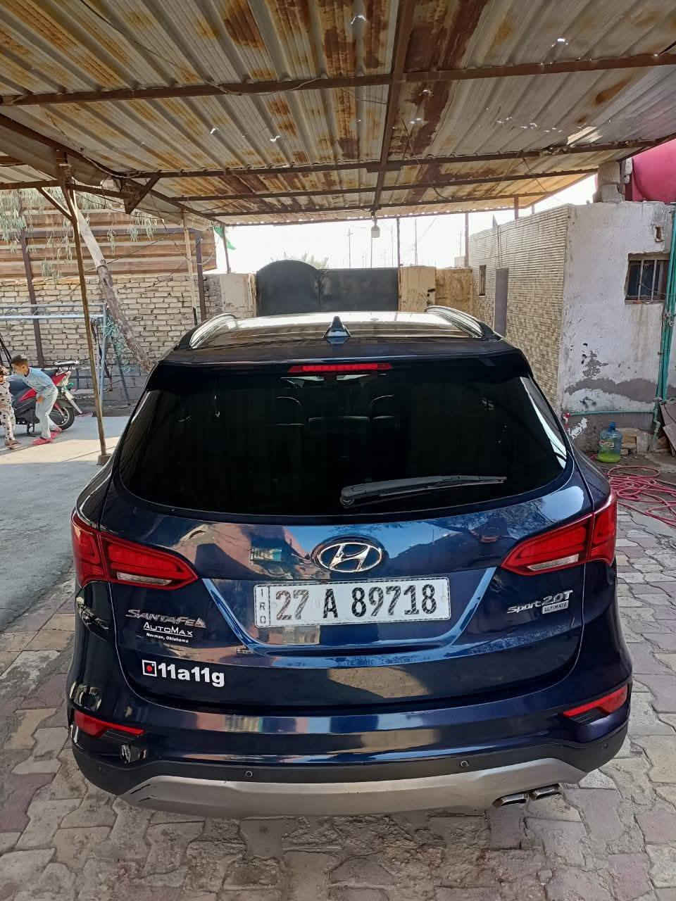 للبيع سنتافي  2017 فول 1/1
اللون ازرق ملكي  رقم ذي قار سعر145بيهة مجال
صبغ جاملغ امامي وشبر جاملغ خلفي والمواصفات….
1-بصمه ابواب وصندوك وتشغيل
2- بنوراما
3- مري جانبيه قلاب مع البك+ إشارة بالمري
4-حساسات خلفيه بلاد
5- كشنات جلد (تدفئة وتبريد)
6- تدفئة بالستيرن
7-سماعات سستم انفنتي  + دمام امامي وخلفي
8- صدر امامي خلفي جديد
9- توزيع فولتيه 12v للشحن
10- نظام جي بي اس مال خرائط
11-هارد خزن 
12-مكينه 2000 turbo GDi
13--زر تشغيل الكامرات الخمسه وهو مفيد في الاماكن الضيقه او الازدحام لتجنب التصادم او عند ركن السياره
14-- تبريد 2قطع منفصل
15-شاشه جبيره لمس
16- خمس كامرات HD تصوير ٣٦٠ درجة
17-رادار النقطه العمياء
18-شاشه ( Apple Carplay Android Auto ) 
19-نظام انحدار
20-صندوك كهرباء ذكي يفتح عند الاقتراب من الصندوك تلقائياً ويفتح من خلال الريموت او من زر قرب المرأة الداخلية
21-بردات خلفيه
22-حساس اطارات رقمي مع التنبيه بانخفاض وارتفاع ضغط الهواء 
23-امكانية تحكم السائق والراكب بجانب السائق بدرجة الحرارة
24-  حاجب لد نهاري
25-نظام حفظ وضعية مقعد السائق لشخصين عند التشغيل يتخذ الوضع ١او٢ حسب رغبة السائق والمخزون سابقا
26-بجم زينون مع كشافات لد
28-تحكم ستيرن فول 4جهات
29-نظام ترحيب عند التشغيل والاطفاء
30-جام اوتو جهتين
31-نظامCLIMATE لتنقية الهواء
32-داخل جلد فاخر لون اسود ملكي
33- مخرج كهرباء ١١٥ فولت لتشغيل الاجهزه المنزلية الكهربائية
34-نظام التكلم مع السياره
35-يدات نيكل مع انارة ترحيب
36-السيارة ماشية 90
 للاستفسار
***********
