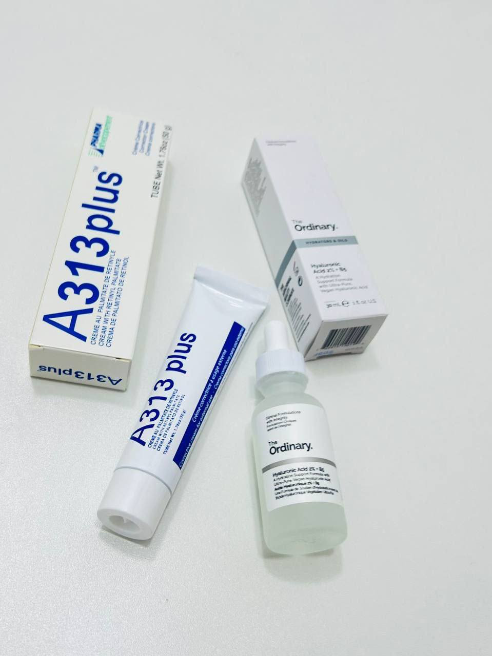 ✨ روتين مثالي لبشرة صحية ومشدودة ✨
🔹 A313 Retinol Cream
كريم غني بمشتقات الريتينول، يساعد على:
✔️ تقليل التجاعيد والخطوط الدقيقة
✔️ تحسين ملمس البشرة
✔️ تجديد الخلايا ومنح إشراقة صحية
✔️ تقليل آثار الحبوب والتصبغات
مثالي للاستخدام الليلي لتحفيز تجدد البشرة وتحسين مرونتها 💙
🔹 The Ordinary Hyaluronic Acid 2% + B5
سيروم ترطيب عميق يحتوي على حمض الهيالورونيك + فيتامين B5، يعمل على:
✔️ ترطيب فوري يدوم طويلاً
✔️ ملء الخطوط الناتجة عن الجفاف
✔️ تعزيز نعومة ونضارة البشرة
✔️ دعم حاجز البشرة الطبيعي
نتيجة؟ ✨ بشرة أنعم، أصفى، وأكثر شباباً من أول أسابيع الاستخدام.
🌟🌟🌟🌟🌟🌟🌟🌟
للحجز لا تترددوا بمراسلتنا."😍💜
التوصيل بغداد والمحافظات💜🚕🚕

"جربها مرّة، وبتصير من اختياراتك الدائمة 💯
نقدّم لك الأفضل.. لأنك تستحق الجودة بدون مجازفة ✅"
بشرتچ تستحق الأفضل 🌸💅
#عناية_بالبشرة #جمال_طبيعي #روتين_العناية


**إذا كنت صاحب هذا الإعلان وتريد حذفه لأي سبب، رجاءا أرسل رسالة إلى الدعم الفني**