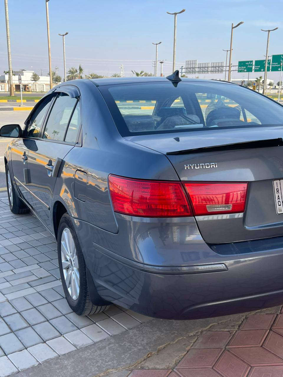 سوناتا ٢٠٠٩
وارد امريكي 
رقم بغداد 
محرك ٢٤٠٠ دوش
كير محرك كفاله 
مكفوله كفاله عامه من الصبغ 
تبريد جديد ثلج 
باتري جديد 
حلوه السياره وجديده 
السونار مرفق مع الصور 
السعر ١٢٨ وبيها مجال 
للاستفسار 
***********
