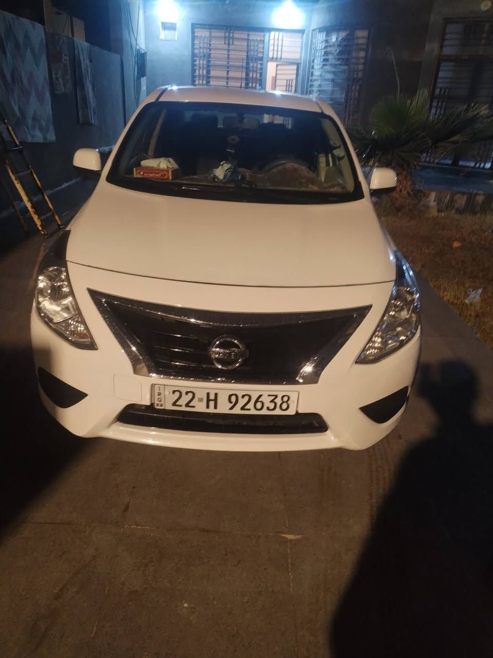 السلام عليكم نيسان سني هندي بليتة زرگة كفالة عامة ماعدة الضربة الموضحة 2022السعر 110وبيهة مجال قليل ***********
