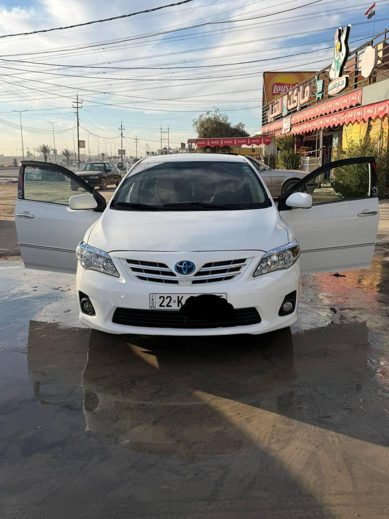 كورلا ٢٠١١ XLE خليجي رقم أربيل السياره كلشي نظيفه بيها فقط شبر مقدمة البنيد بارد سعرها ١٤٠ ورقه وبيها مجال مكان السياره موصل *********** للأتصال
