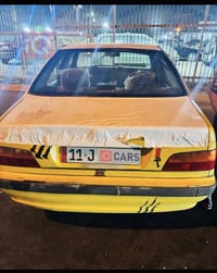 بيجو بارس ٢٠١٥ الضرر الخارجي موضح كامله رقم انكليزي بسمي مصفره هيئه وغ...