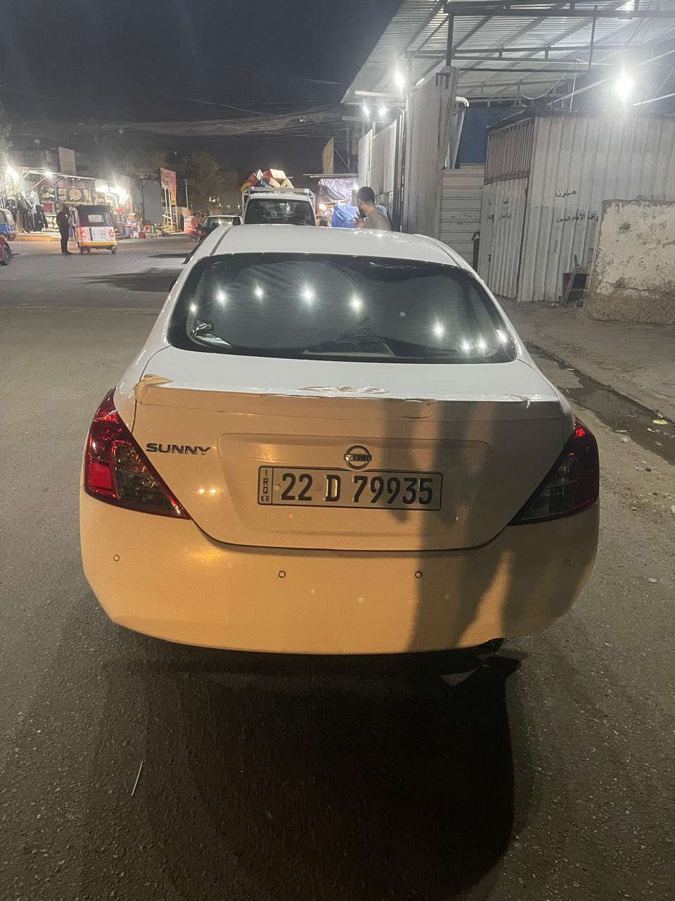 سلام عليكم نيسان سني موديل 14 ماشيه حالياً 238 الف السياره بيه تخم تاير جديد تبريد شغال وجديد سياره بيه ملاحضات بسيطه السعر 86 وبيه مجال *********** بي واتساب الشعب
