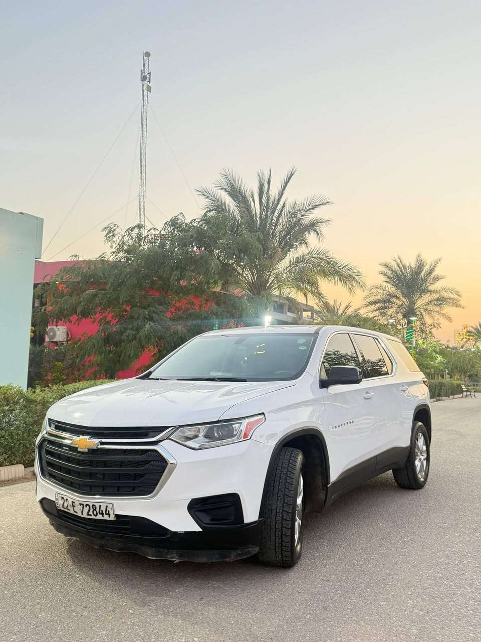 السلام عليكم ورحمة الله وبركاته للبيع Traverse موديل 2021 السياره تبديل بس جاملغ وبديه بي بعض الشخوط ومكانات بارد السياره حلوه فول مواصفات عده الفتحه وما بيه أي نقص سعر السياره 220 وبيه مجال ان شاء الله مكاني نجف للاستفسار 
***********
***********
