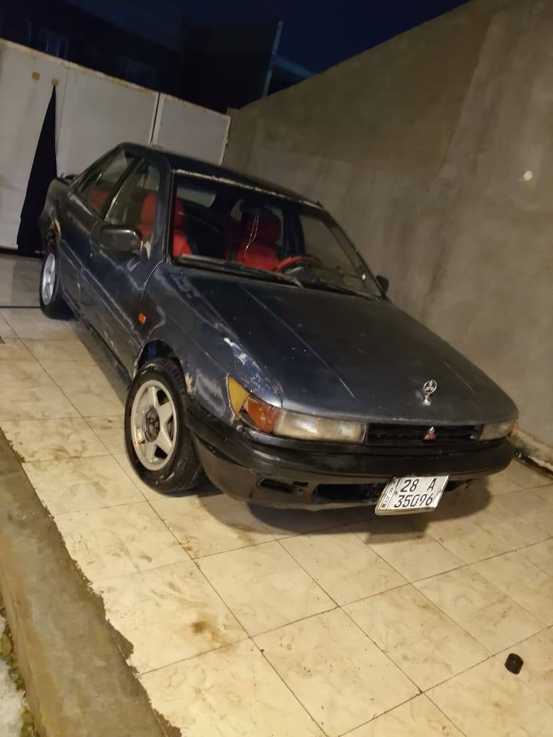 مسيبوشي لانسر موديل 91 رقم رقم نكليزي تحويل ثاني يوم سنويه لل30 سياره حداديه جديده تخم تاير مكينه وكير جديده شرط تريك للبصره  سعر 25بيه مجال هاذ رقمي ***********
