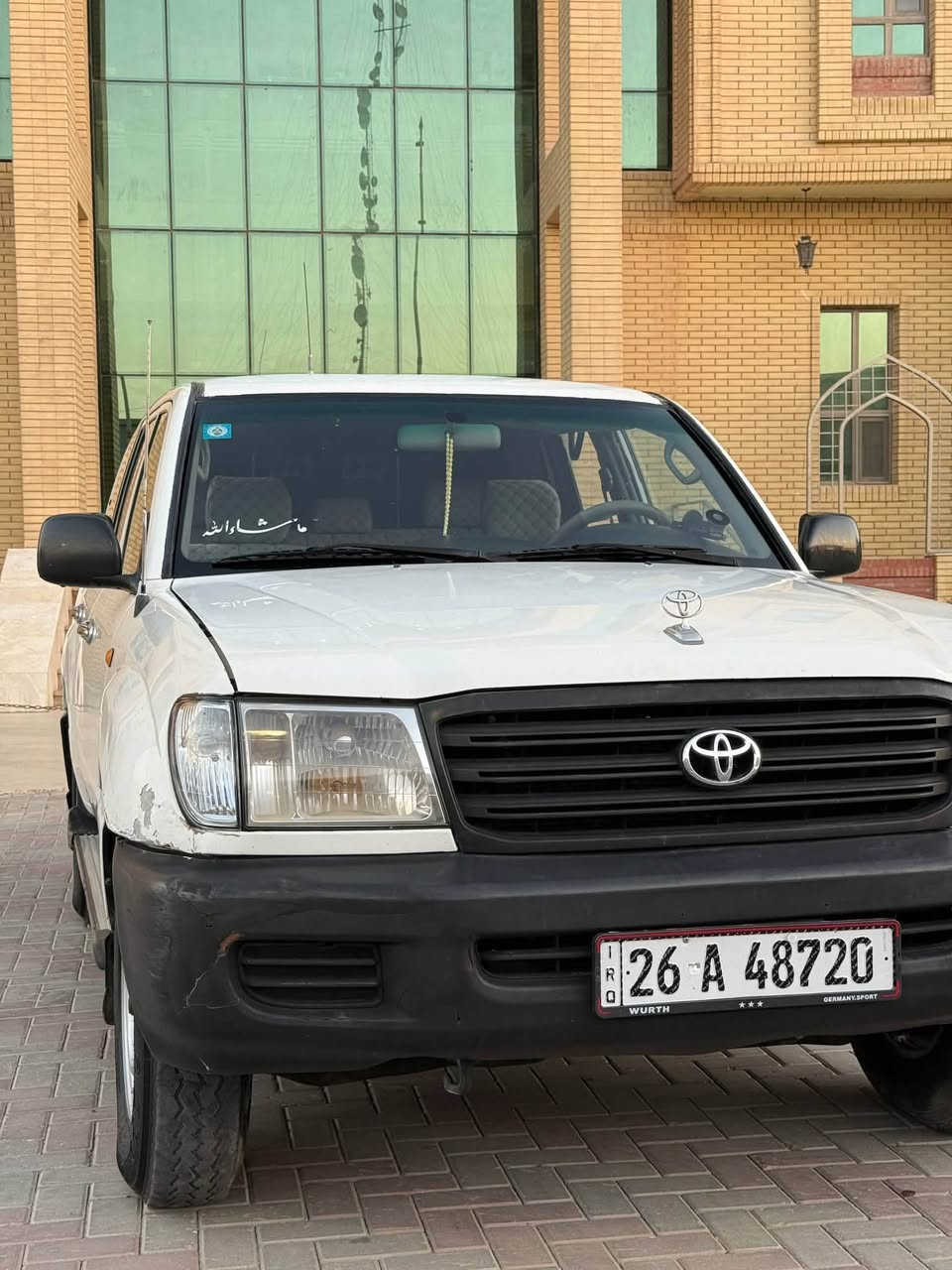لاندكروز 2003
گير عادي
مزاد داخلية مرقمة وكامله سنوية بأسمي 
مصبوغه عام مكفوله من الضربه والگلبه والچفيه والشاصي مكفول بيها ملاحظات بسيطه مبينه بالصور 
كير و محرك مكفول
فور ويل شغال ومكفول 
تبريد شغال ثلج 
تدفئة شغاله 
ملاحظه الكيجات بس عداد السرعه شغال
سعرها 105 بيها مجال حك الجيه 
مكاني تكريت 
للتواصل ‭***********

