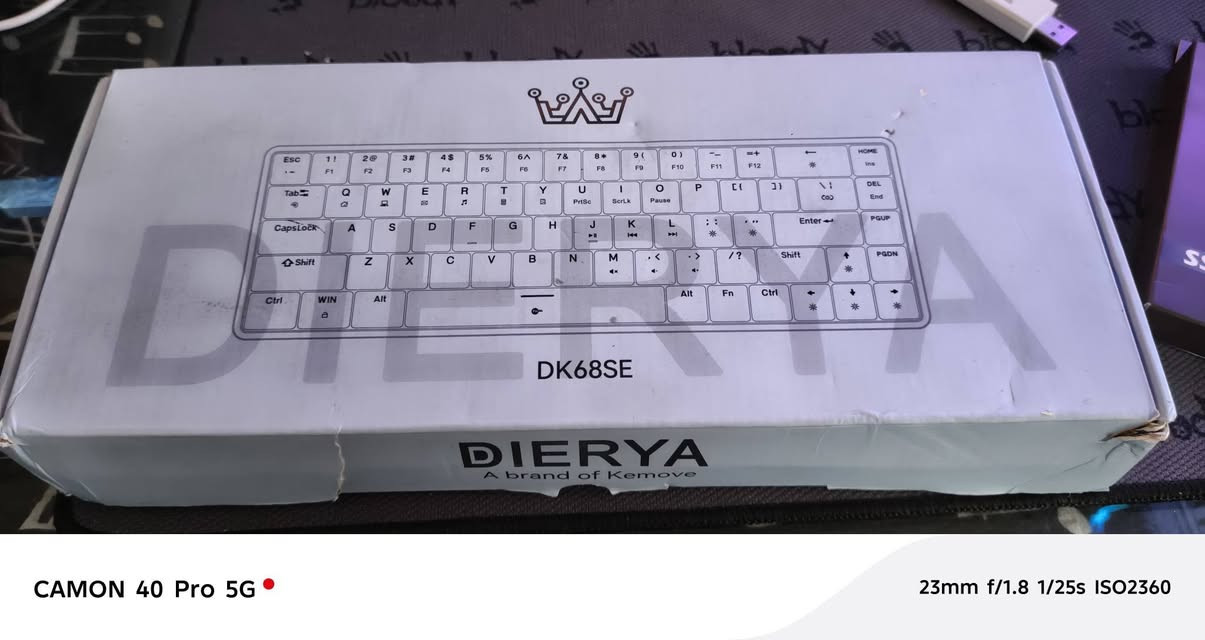 كيبورد ميكانيكي نوعية Dierya بي اضائه غير مستخدم مفحوص فقط تجي وتشوفه بعينك السعر 50 الف مكاني بغداد حي العامل للتواصل ***********
