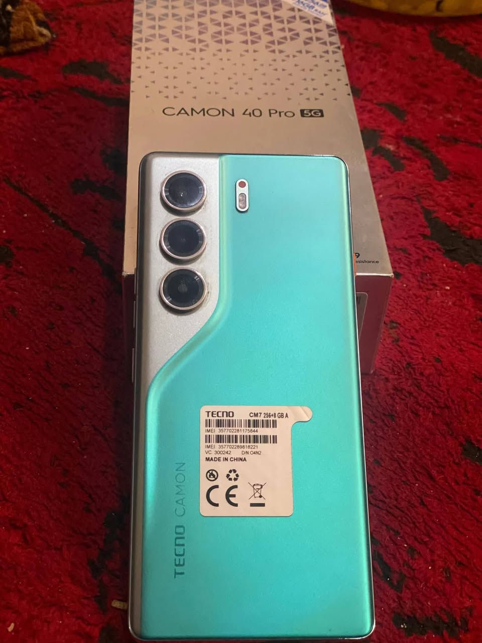 سلام وعليكم كامون 40 g5 برو لمرواس شعندك نزل مهندس توصيل


**إذا كنت صاحب هذا الإعلان وتريد حذفه لأي سبب، رجاءا أرسل رسالة إلى الدعم الفني**