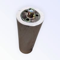 أرجل خراطة خشب زان  طول ١٢سم مع برغي وقاعدة حديد يوجد توصيل لكافة محاف...