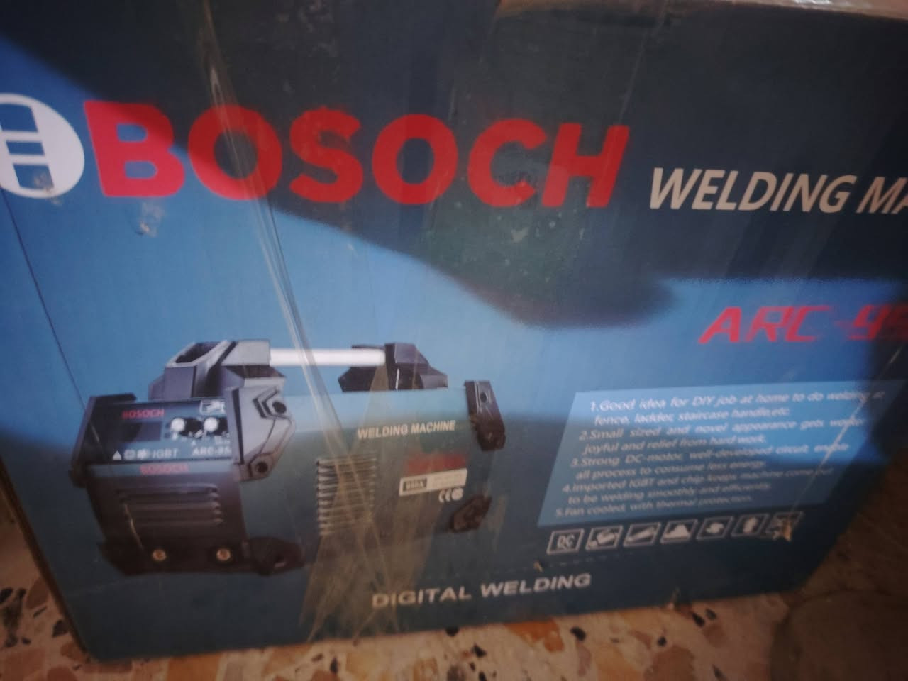 سلام عليكم غراض جديد للبيع
-بلور هواء انجيكو الأصلي سعره 35 الف

2-كبان اصلي طول 120سم سعره 30 الف

 3-دريل همر روسي ماركة فيكتور تثقيب وتقشير وتفليش

ياخذ براين من 13 ملم الى 40 ملم ملف نحاس 2500  واط 4000 دورة في الدقيقة دريل قوي جدا سعره 150

4-ماكنه لحيم 950A ماركه بوش المانيه تشتغل ع اي نقطه بلبيت تسحب 6 امبير 140الف

وبيهن مجال👍🏻

***********
