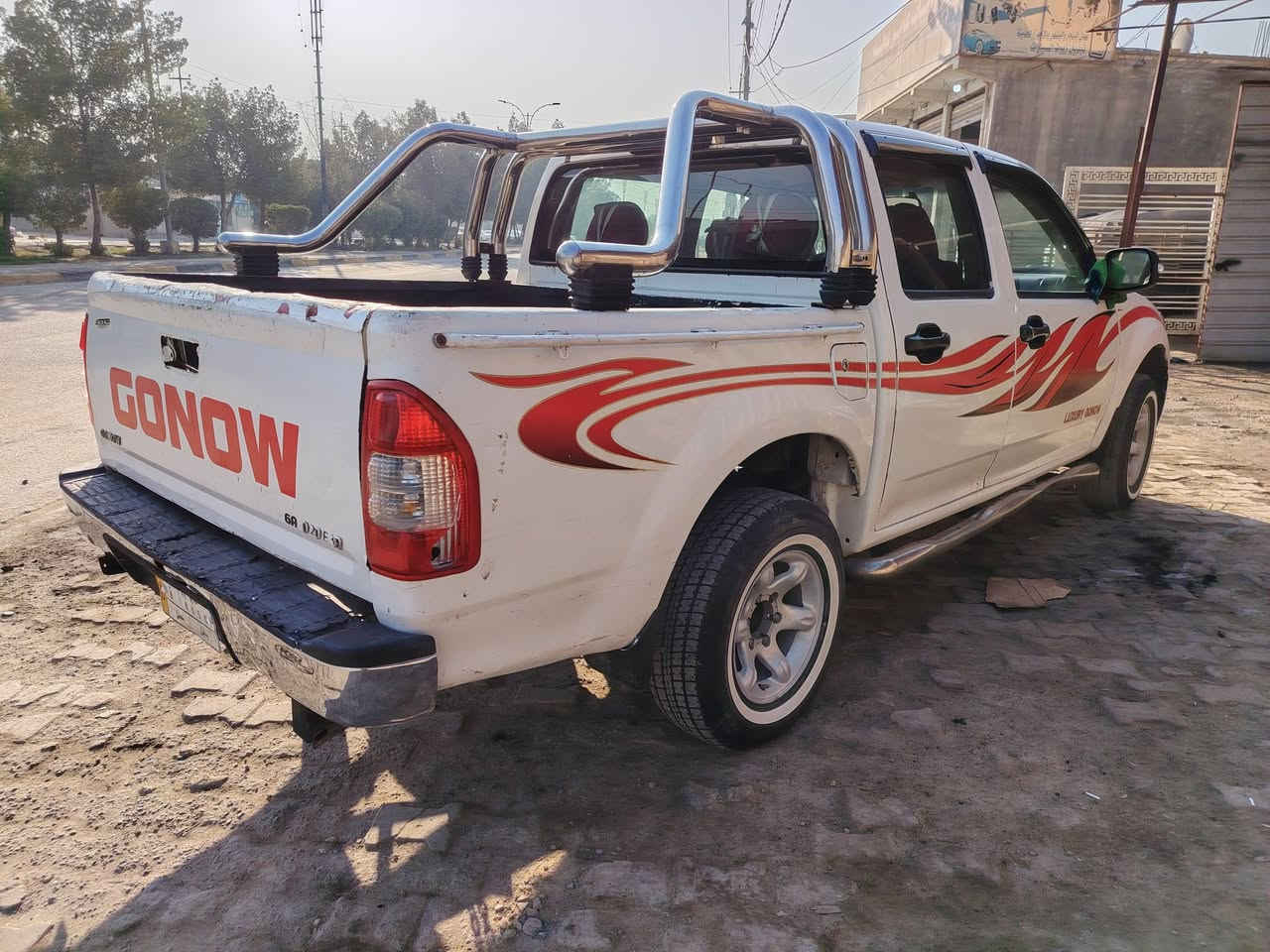 سلام عليكم كنوه للبيع موديل ١١ نضيفه كير محرك حداديه شاصي رقم صاصي جدد تبريد مايشتغل زوج تاير جديد سنويه صاقطه من ٢٢ تحويل شرط السعر ٥٧ وبيهه مجال مكان كربلاء طويريج الاستفسار اتصل وبيك خير وتدلل ***********
