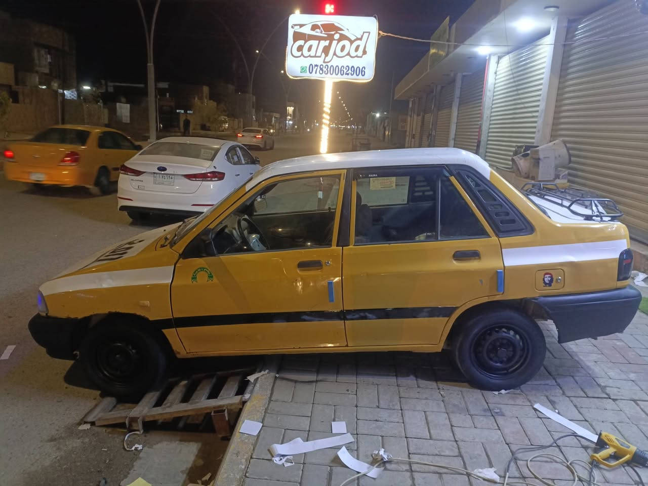 سلام عليكم سايبا موديل 2011رقم بغداد الماني شوكت متريد تحويل راعيه موجود سياره جهازه من كلشي كير ومحرك وصدر كله جديد تخم تاير جديد تبريد شغال شاشا تعرض فديو وكامره بيه مرتبه عل ٱڅڑ سياره مال كراب وكشرها نضافته كدامك للبيع او مراوس سعر 22وبيه مجال مكاني رمادي 5كيلو للستفسار***********
