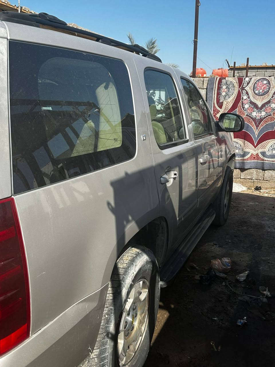 يالله  ادوات متومه تاهو LZبترا خليجي2008  حاوية   كفالة عامة من كلشي لا صبغ ولا ضربة ولا فتح ولا كص    السيارة جاهزة من كلشي ع وضع الشركة تعهد من الكص والسرقة والعشائر  العنوان البصرة سعر 85 ورقة بيهة مجال كلش قليل حك الجية.*********** انه مكلفه بالنشر راسل الرقم
