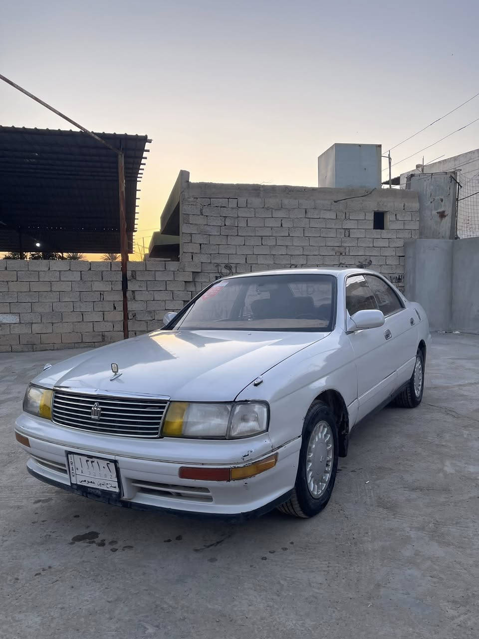 سلام عليكم 
بطه 1992 متصل رقم صلاح الدين مشروع وطني شرط التحويل 
محرك 2500 كير أوتوماتيك صدر كهربائيات كلها شغاله 
مكفوله من الكص تبريد شغال سنتر لوك صبغ جماليه 
بيها ملاحضات بسيطه مكاني سامراء السعر47 مجال لشراي ***********
