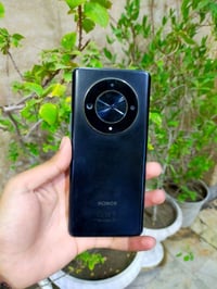 HONOR X9b 5G ذاكره256 +24 جهاز نضيف شاشه منحنيه  بصمه اصبع مندمجه بل ش...