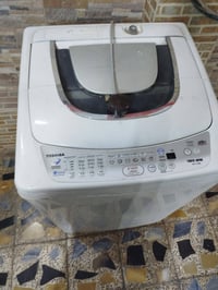 توشيبا • غسالة اوتوماتيك • تغسل بس ما تنشف